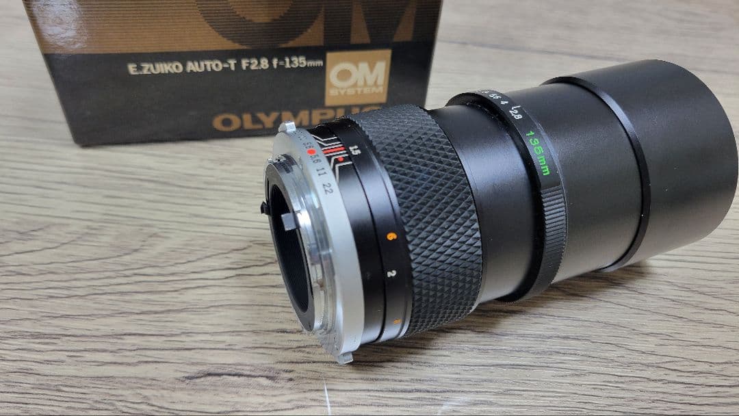 【美品】OLYMPUS E.ZUIKO AUTO-T F2.8 135mm