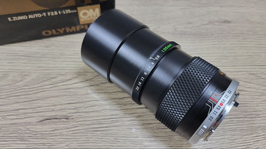 【美品】OLYMPUS E.ZUIKO AUTO-T F2.8 135mm