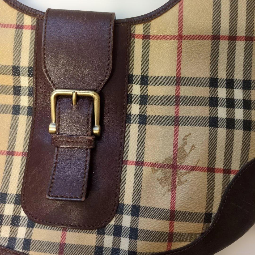 Burberry チェック柄 ショルダーバッグ