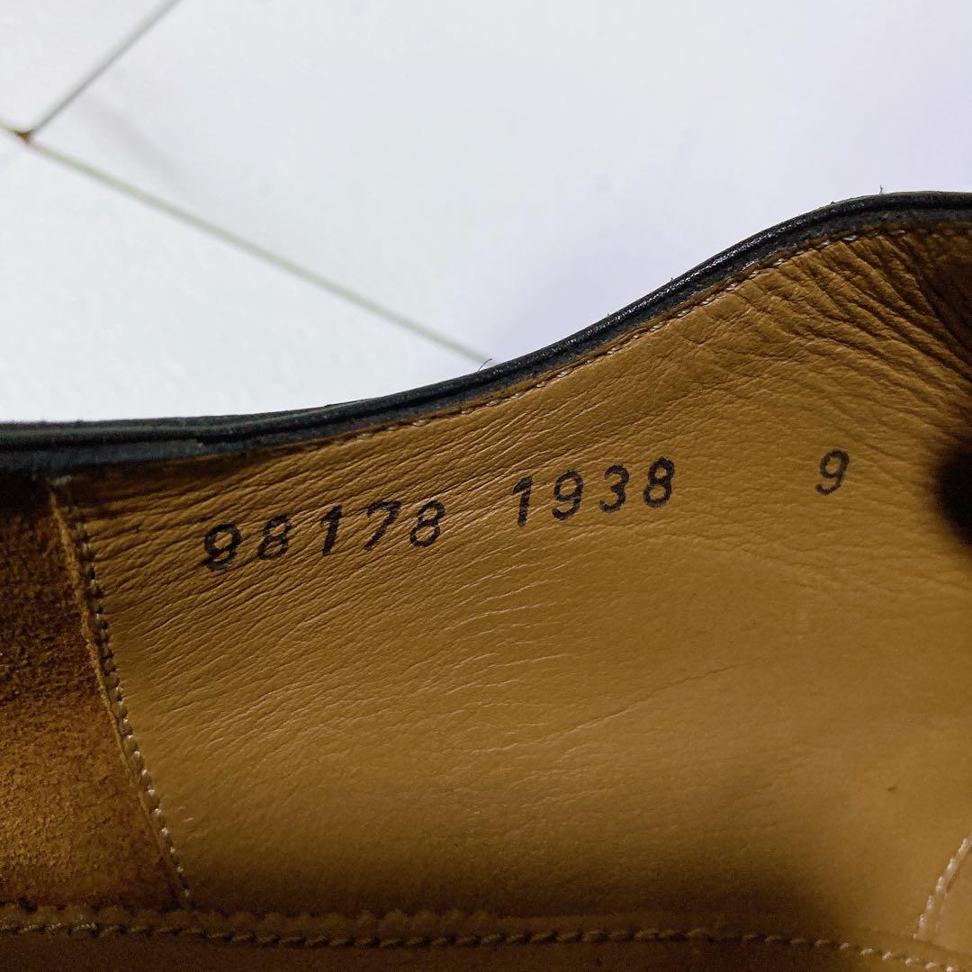 名作 ジャランスリワヤ ビジネスシューズ 本革 ウィングチップ 黒 9 27.5