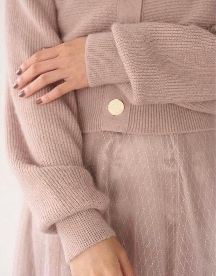 （美品）スナイデル♡カーデ×チュールスカートセット