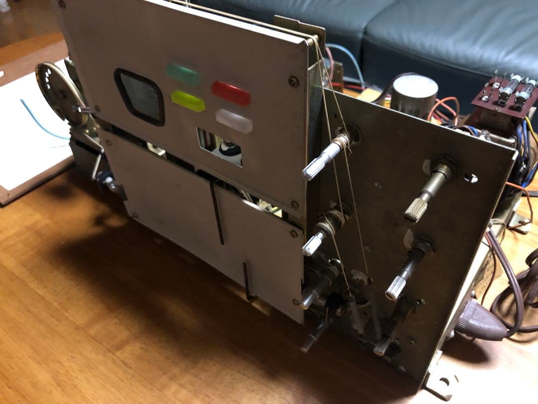 1960年代 日立Hi-Fi ステレオラジオからの取出し真空管アンプ　動作未確認