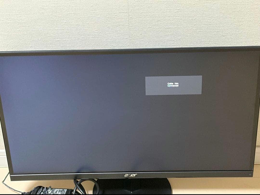 最終値下げ Acer ディスプレイ 27インチモニター本体