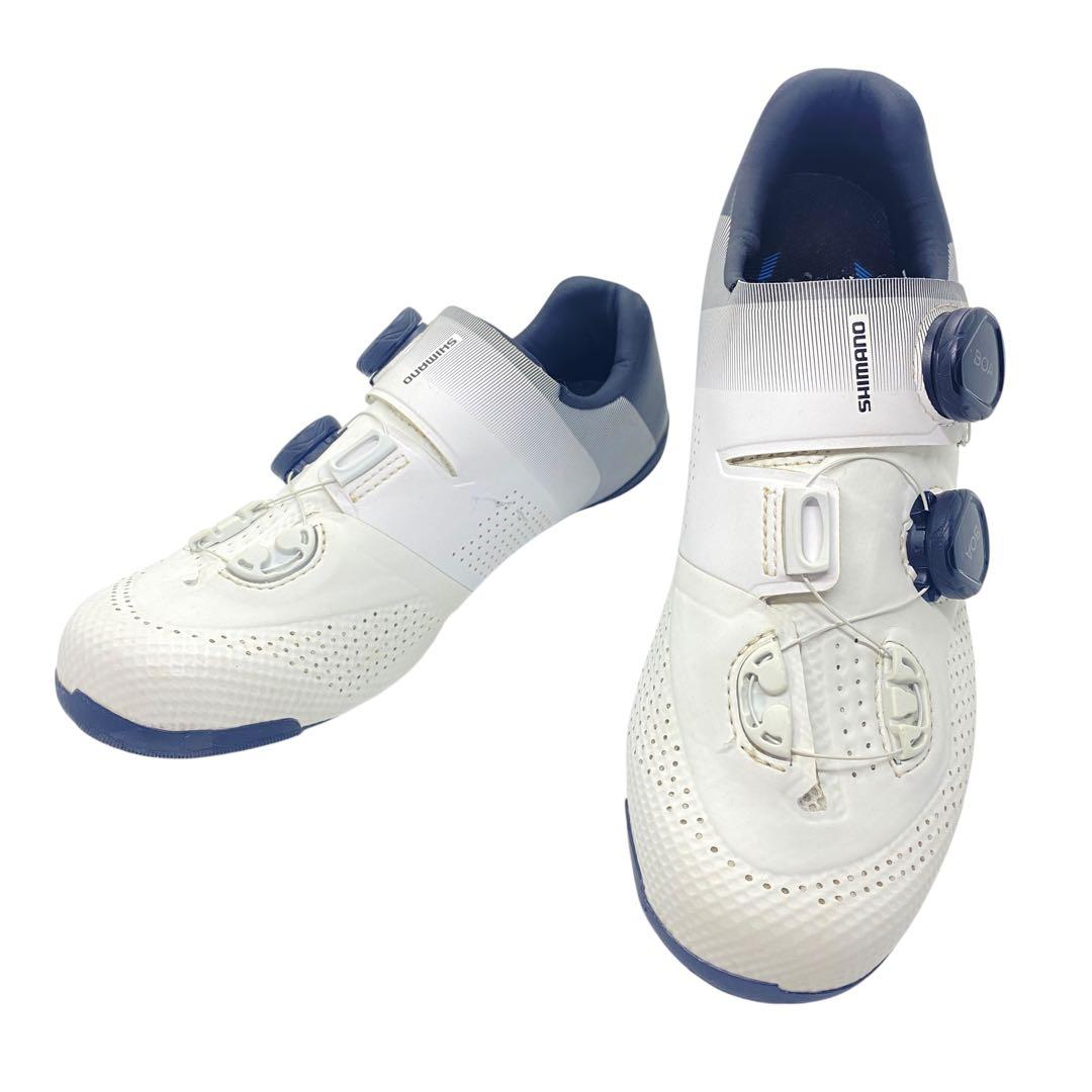 SHIMANO シマノ　25.8 RC7 RC702 シューズ ホワイト 白