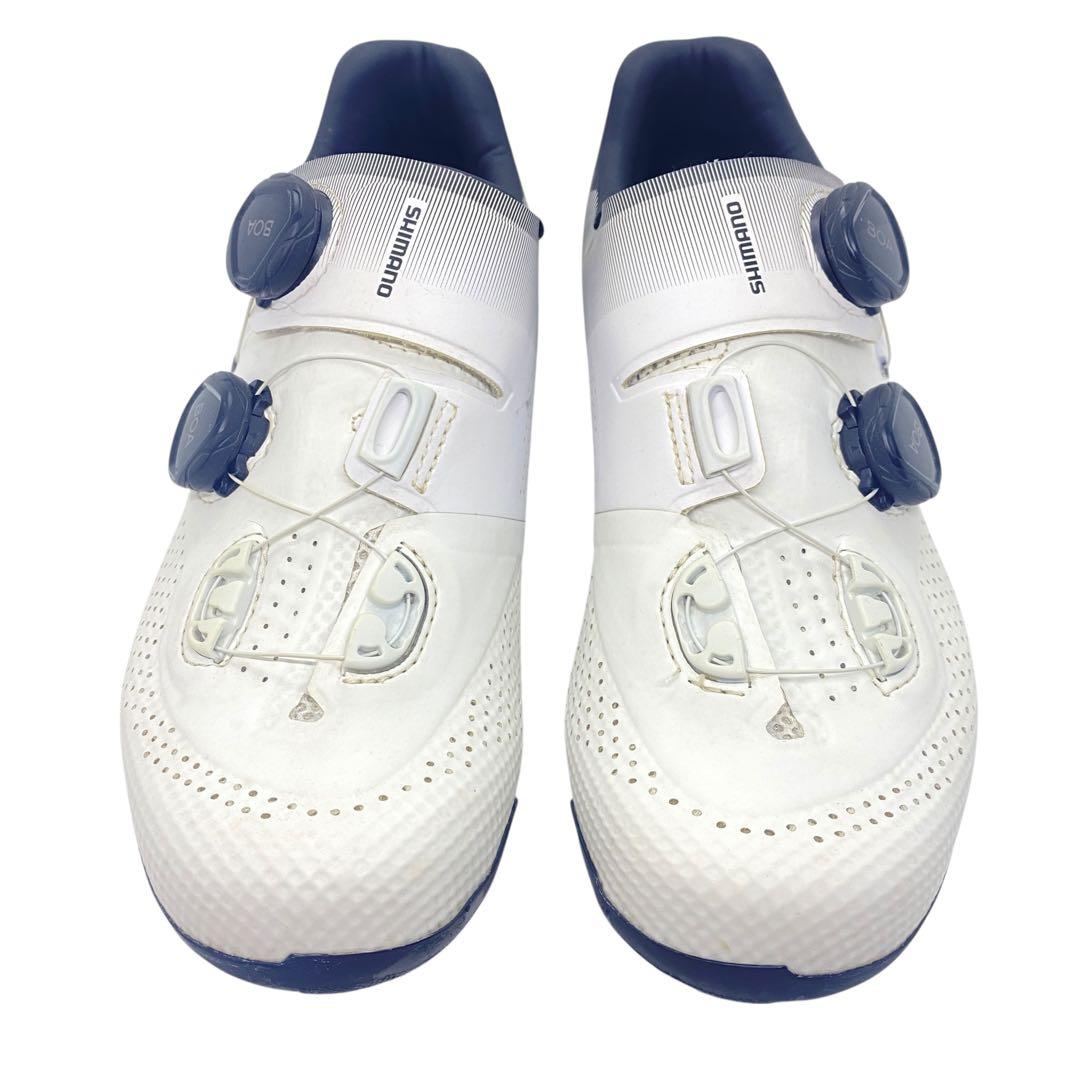 SHIMANO シマノ　25.8 RC7 RC702 シューズ ホワイト 白