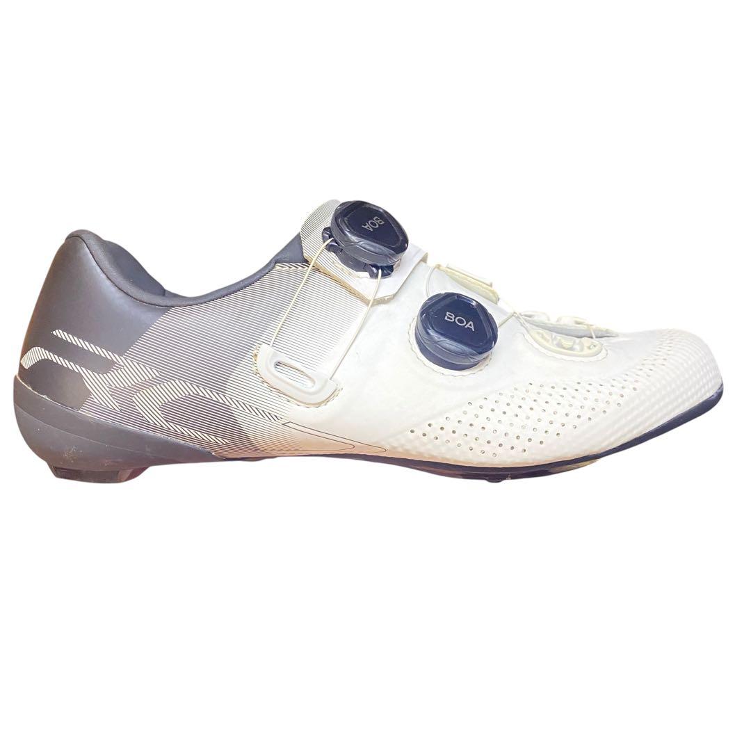 SHIMANO シマノ　25.8 RC7 RC702 シューズ ホワイト 白