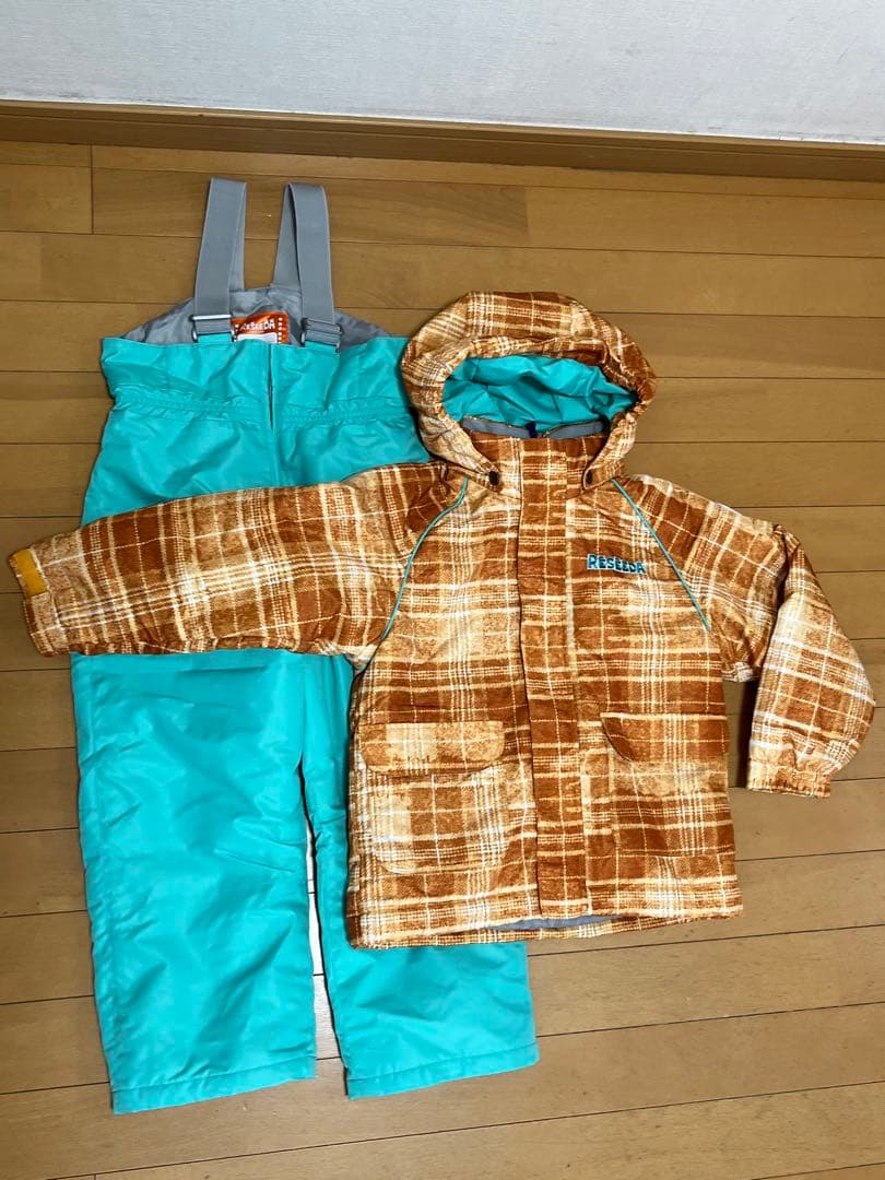 美品 ジュニア用スキー&ウェアフルセット身長85〜120cmくらいのお子様向け