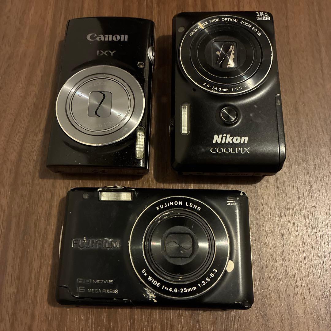デジタルカメラ3台セット売り