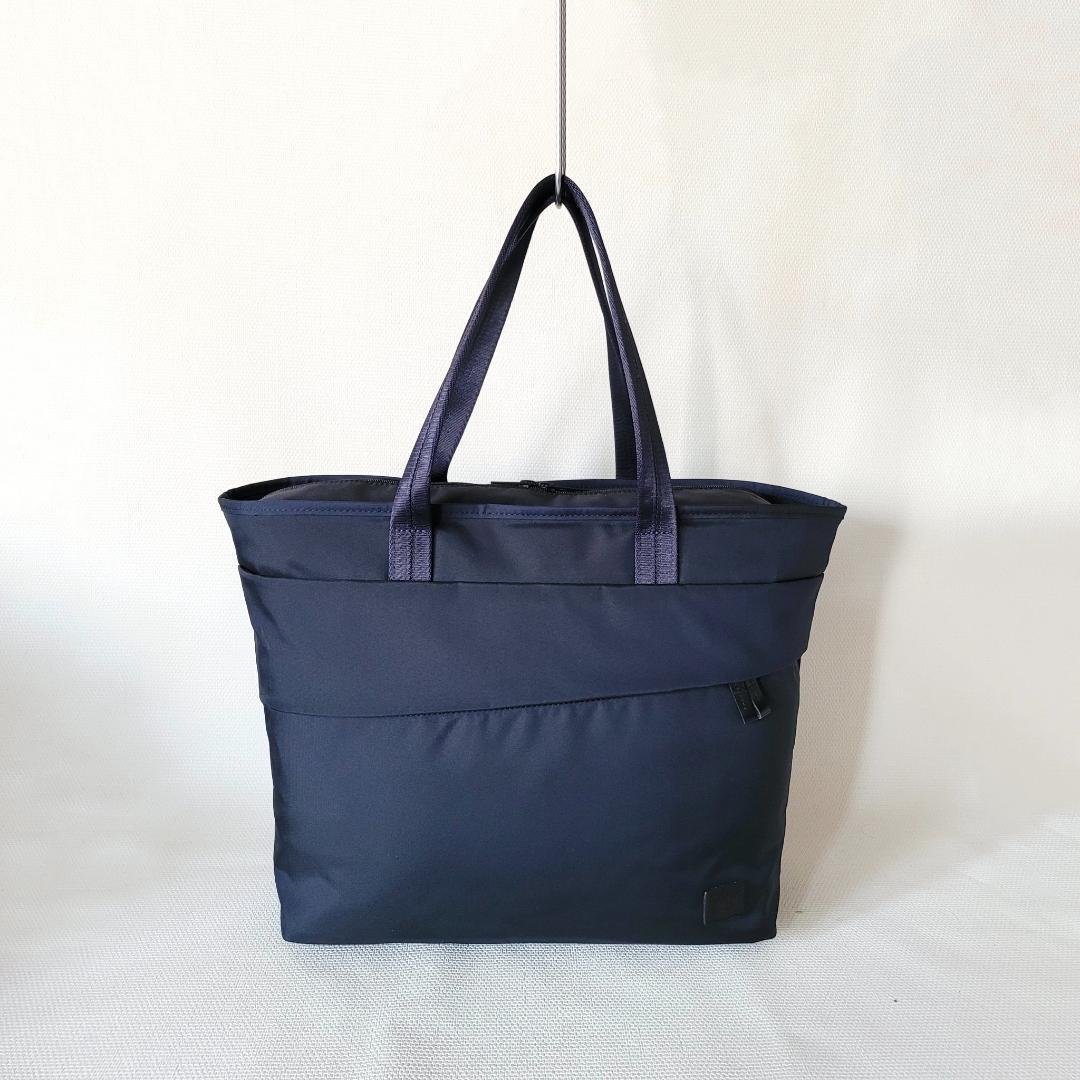 PORTER＿VIEW TOTE(L)＿ポータービュートートネイビー
