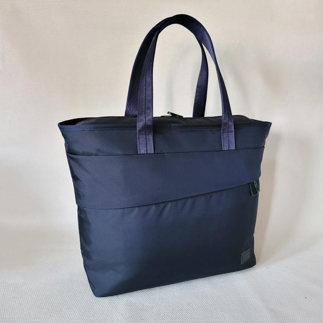 PORTER＿VIEW TOTE(L)＿ポータービュートートネイビー
