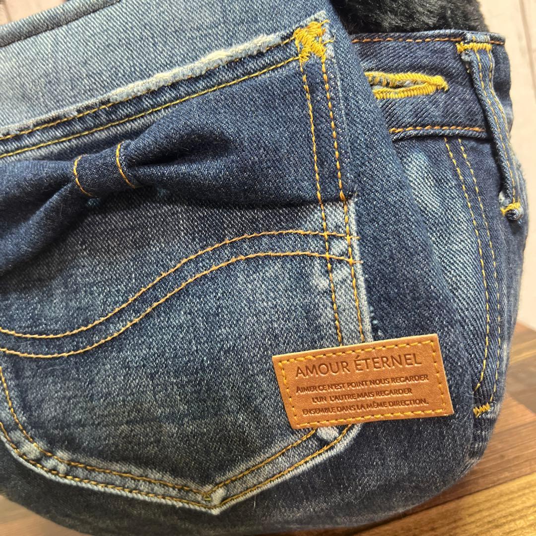 ♾専用♾ ふんわりトートバッグ▸︎▹︎デニムリメイク▸︎▹︎ハンドメイド