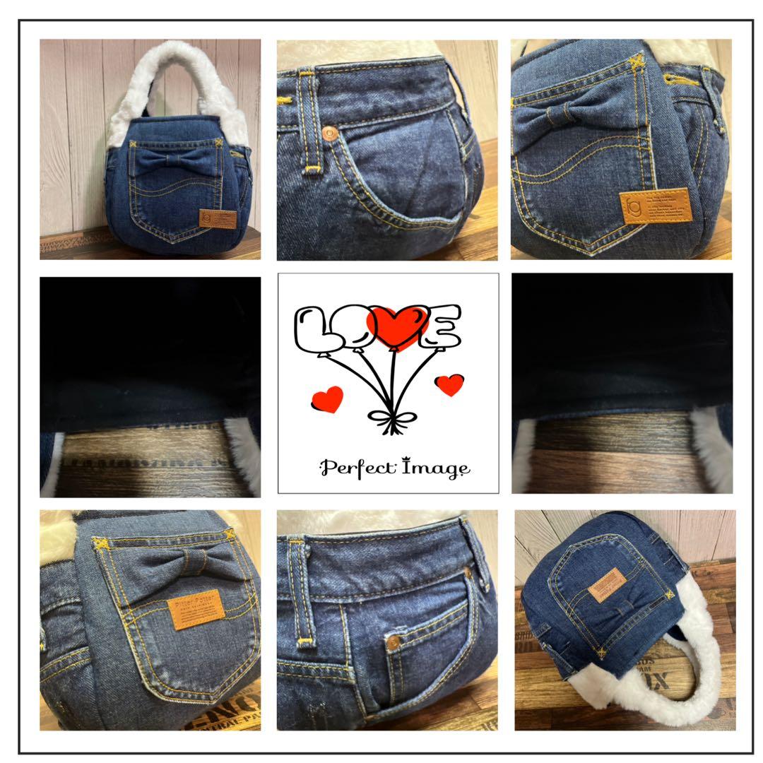 ♾専用♾ ふんわりトートバッグ▸︎▹︎デニムリメイク▸︎▹︎ハンドメイド