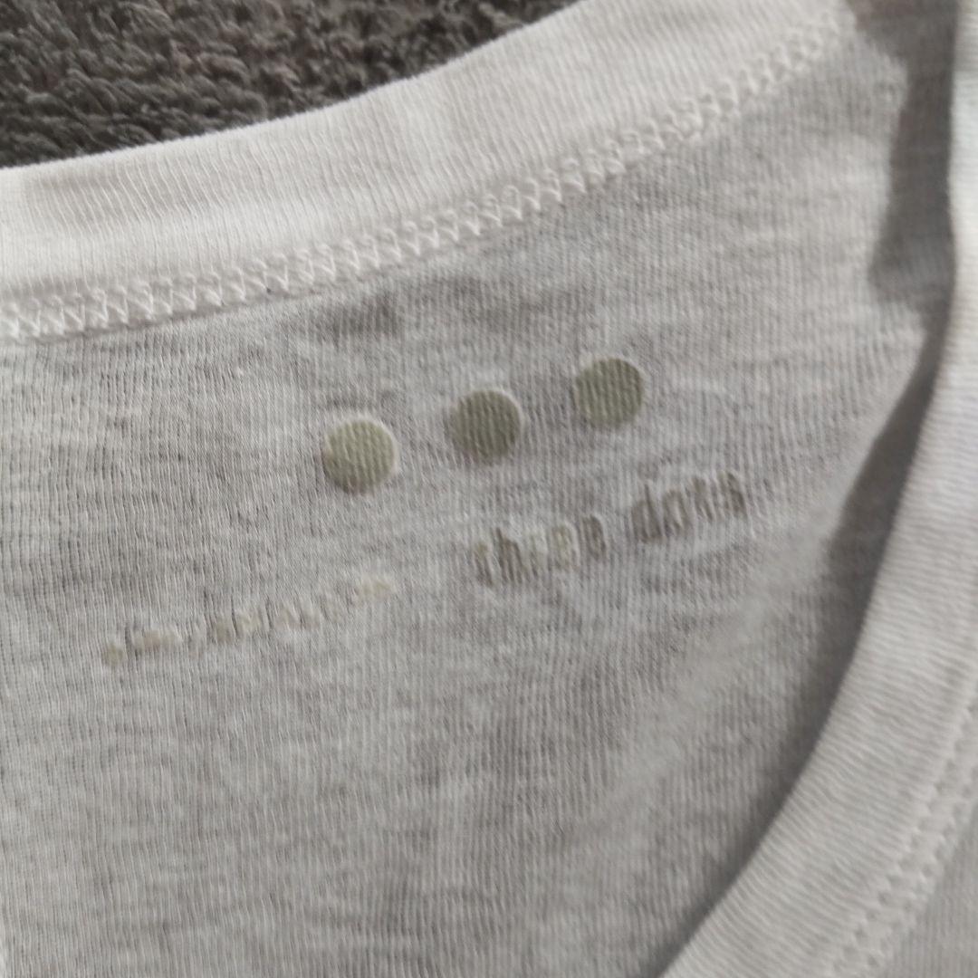 スリードッツ 　ジェシカ　シアー 長袖 　ホワイト