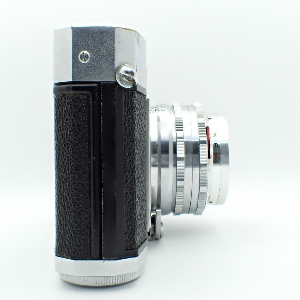 【動作確認済】RICOH 35 Deluxe 純正フード&キャップ付き