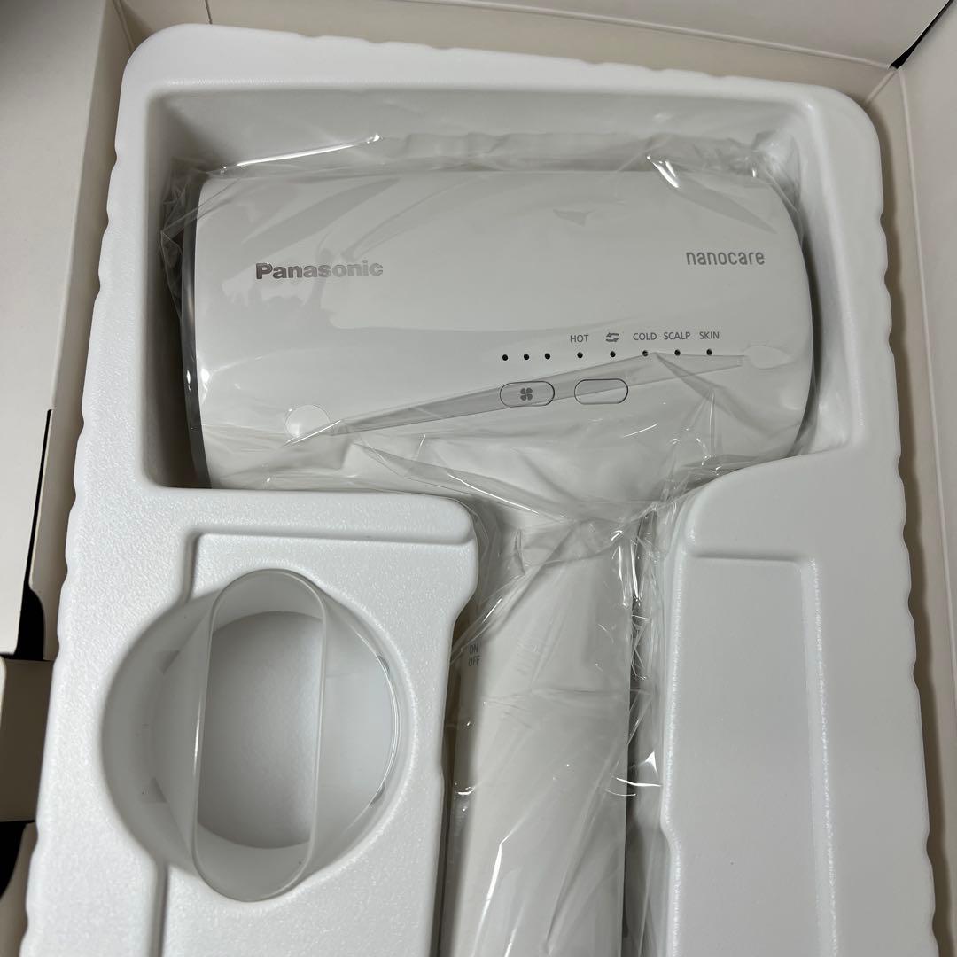 Panasonic EH-NAOJ-Wウォームホワイト ヘアードライヤーナノケア