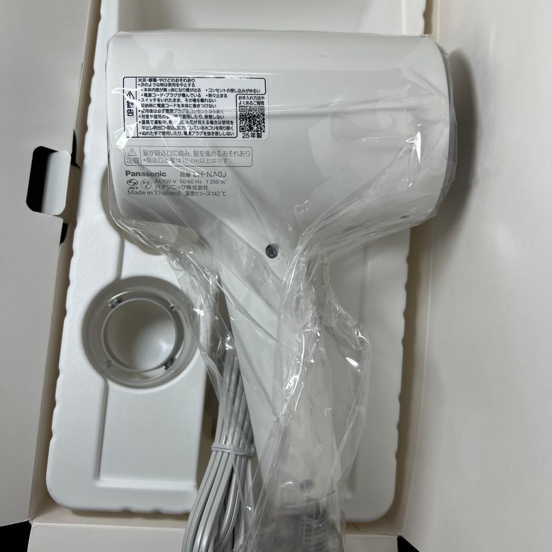 Panasonic EH-NAOJ-Wウォームホワイト ヘアードライヤーナノケア