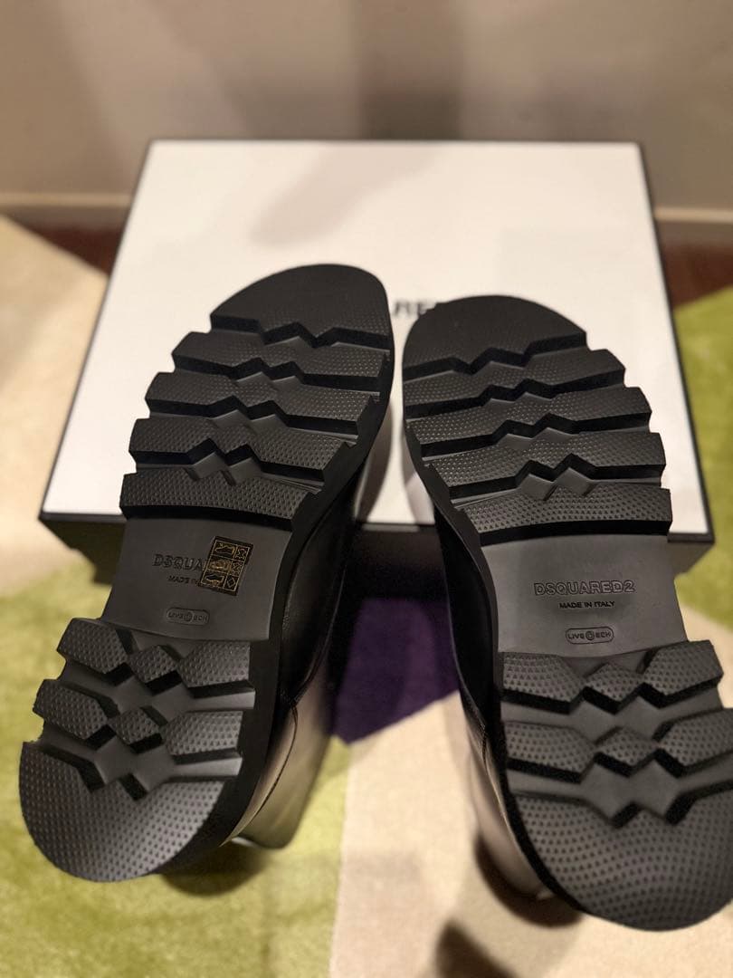 新品未使用dsquared2コンバットブーツ43