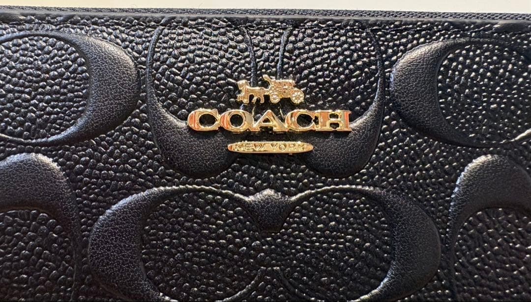 COACH コーチ　ブラック　長財布