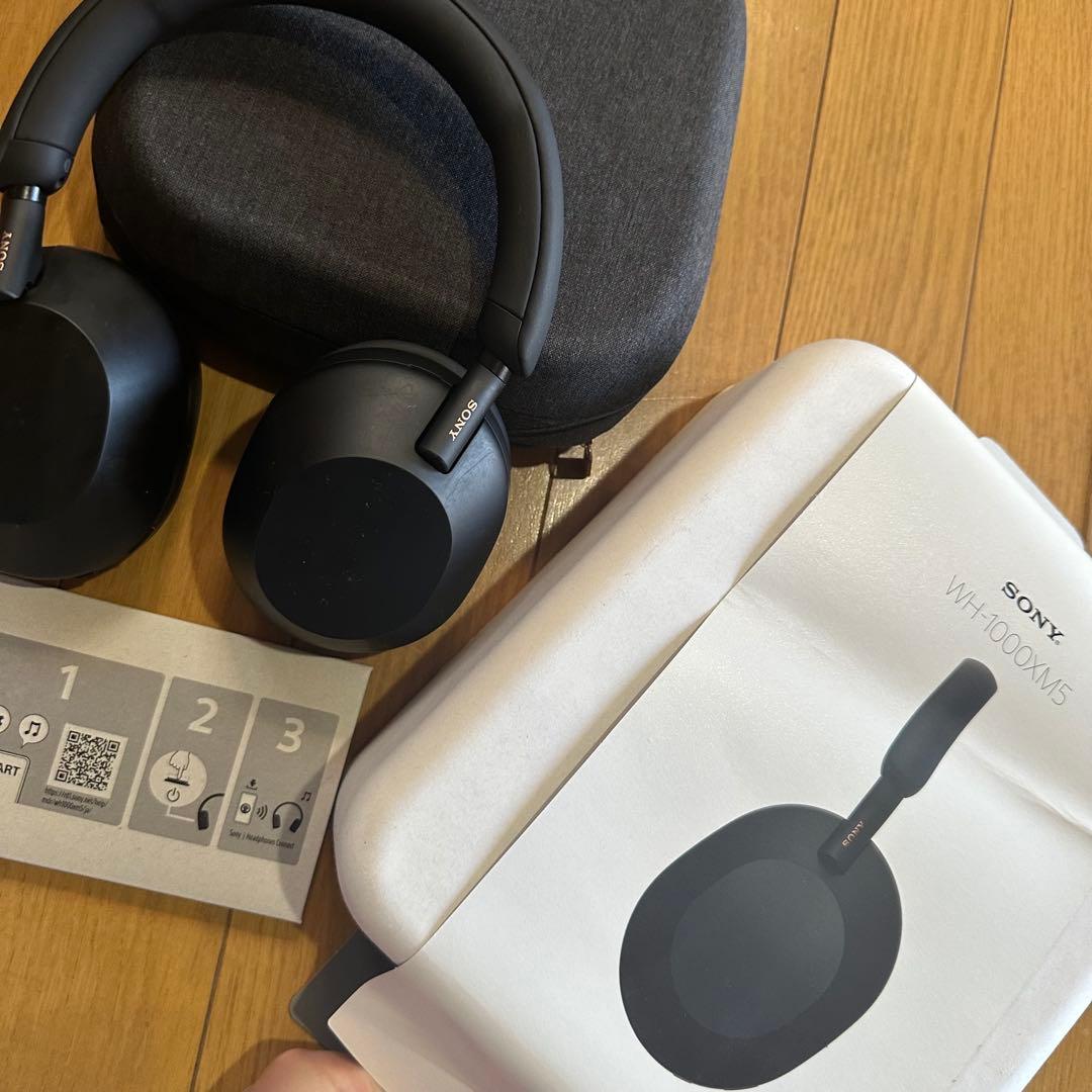 元カノから貰ったSONY WH-1000XM5 ブラック
