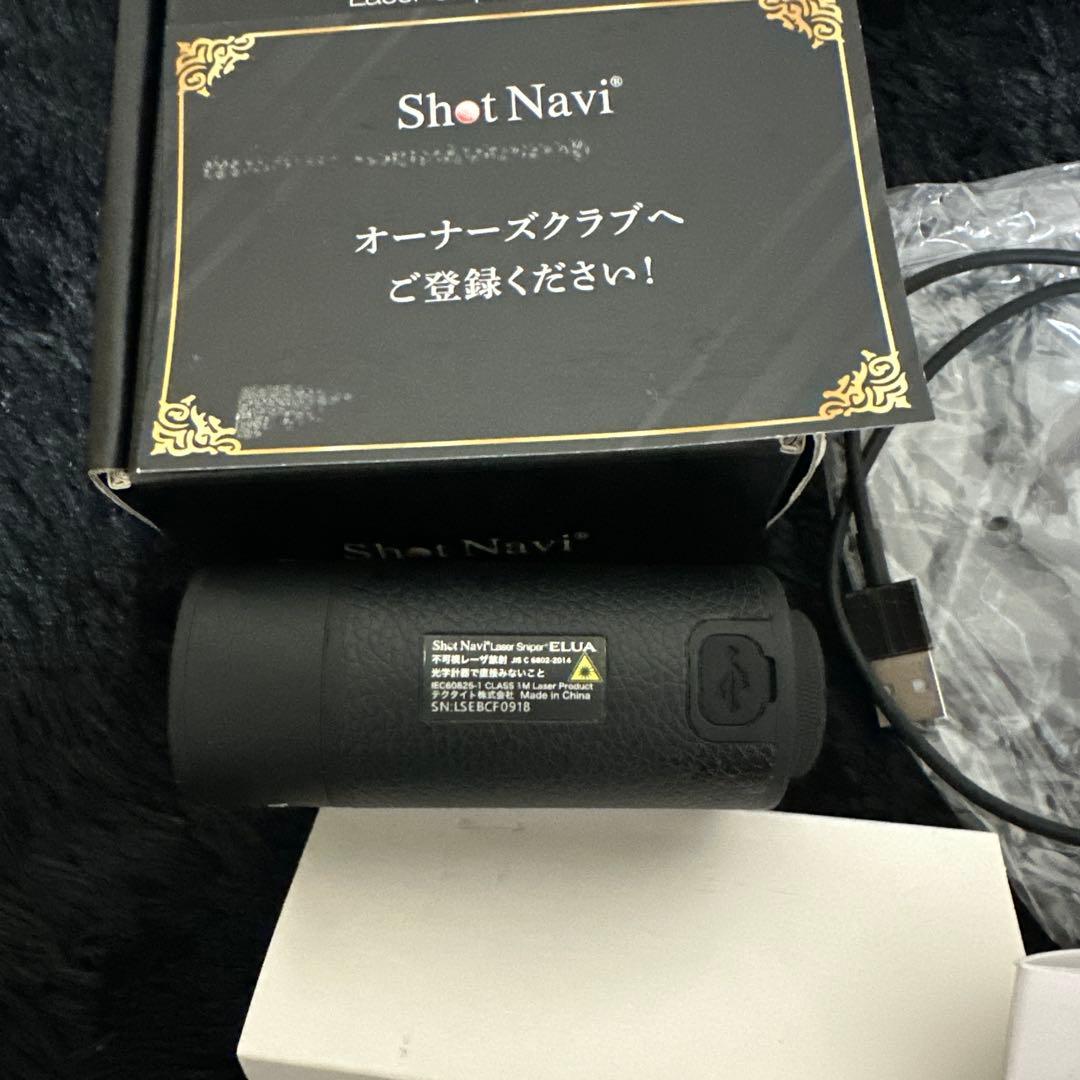 Shot Navi ELULA ゴルフ スコープ レーザー距離計 箱付き