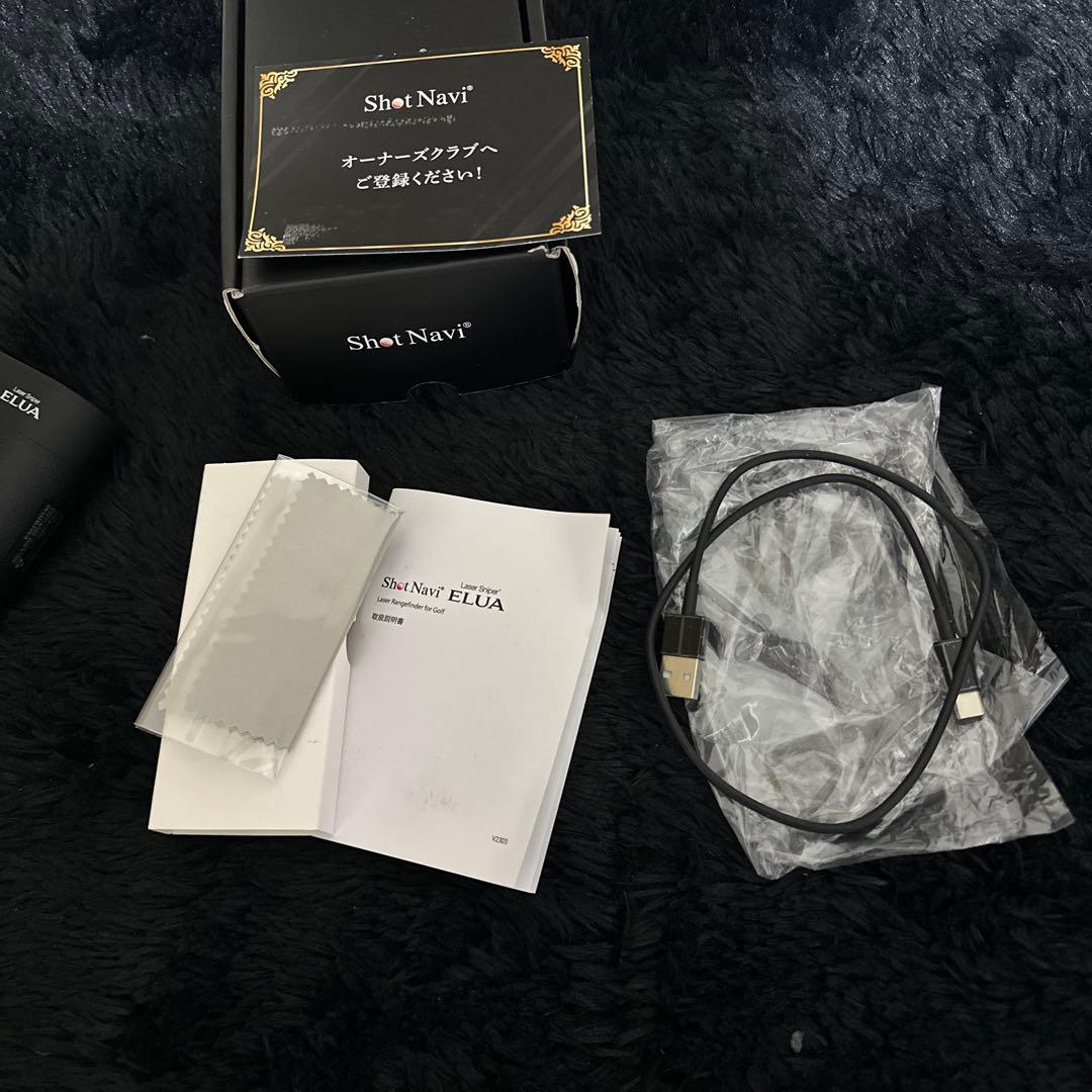 Shot Navi ELULA ゴルフ スコープ レーザー距離計 箱付き