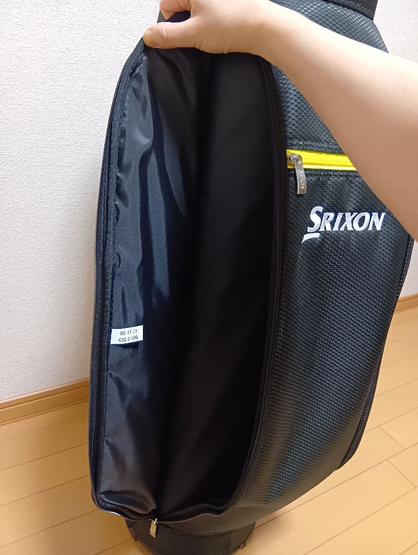 ゴルフバッグ キャディバッグ Srixon スリクソン ホワイト ブラック