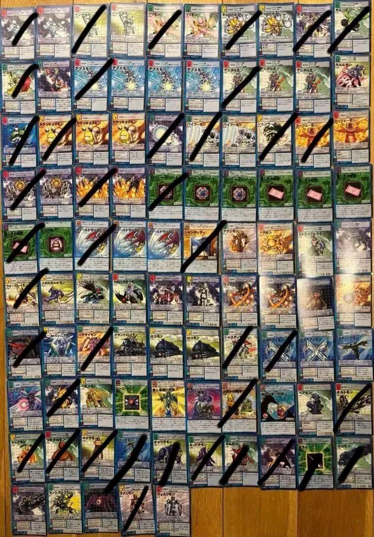 旧デジモンカード　まとめ売りノーマル 771枚 バラ売り可能　即日発送