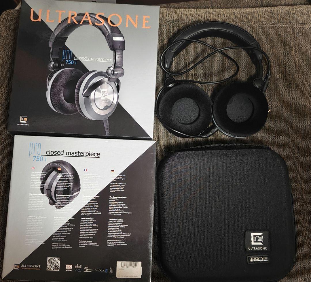 ULTRASONE PRO 750i　ヘッドホンアンプ付き