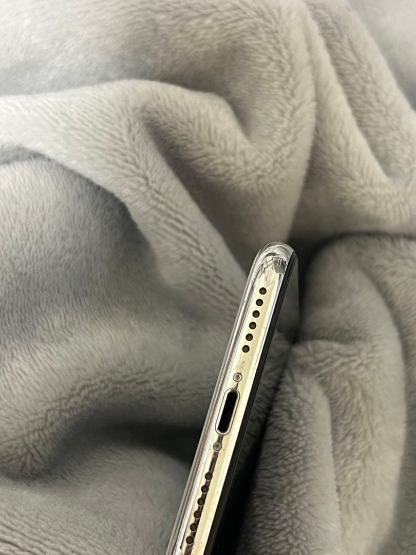 iPhone X 64GB シルバー 美品