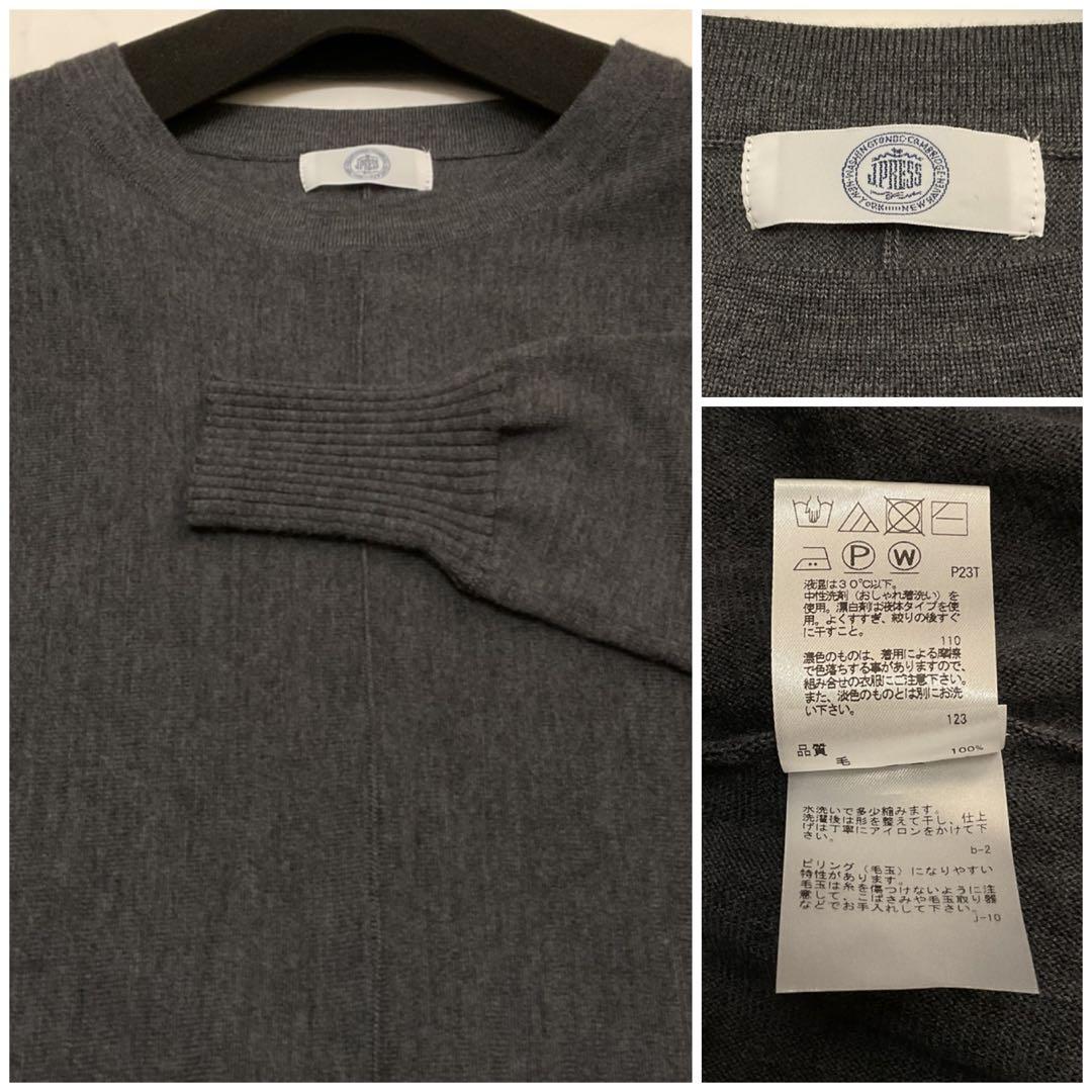 大きいサイズ J.PRESS ウールチュニックニット(23区ICB自由区組曲)