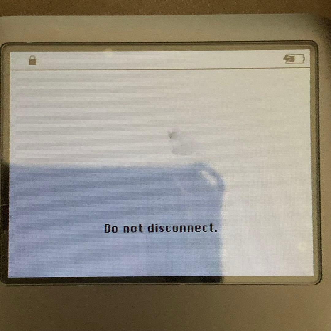 ジャンク Apple iPod classic 160GB 壊れています