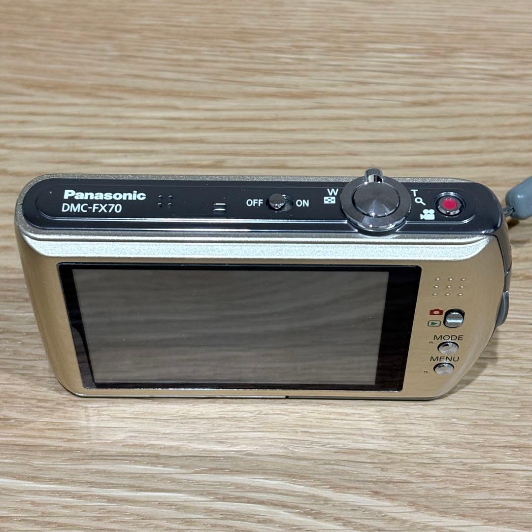 【美品】Panasonic DMC-FX70 コンパクトデジタルカメラ