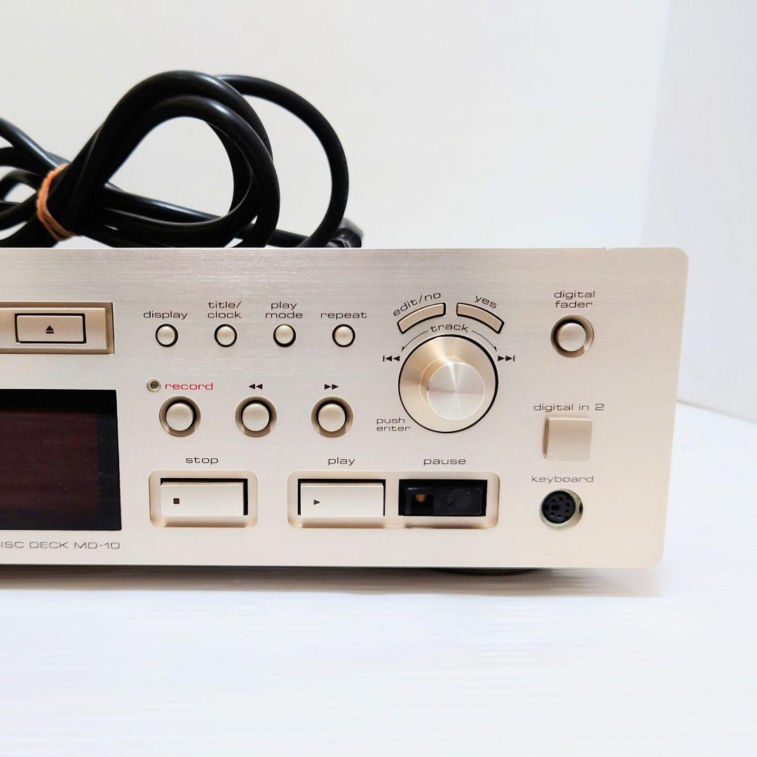 TEAC MD-10 　 ティアック MDデッキ サンプリングレート　ジャンク