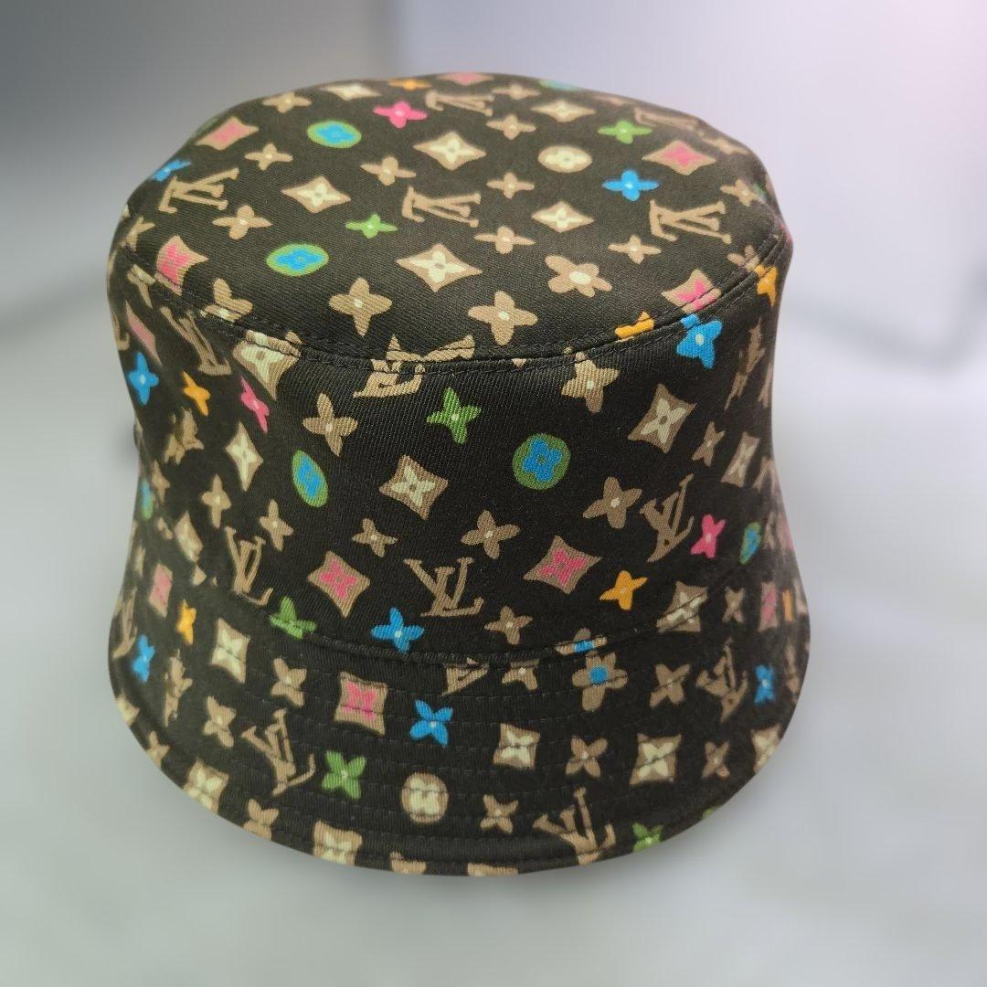 美品　LOUIS VUITTON ルイヴィトン　バケットハット ブラウン