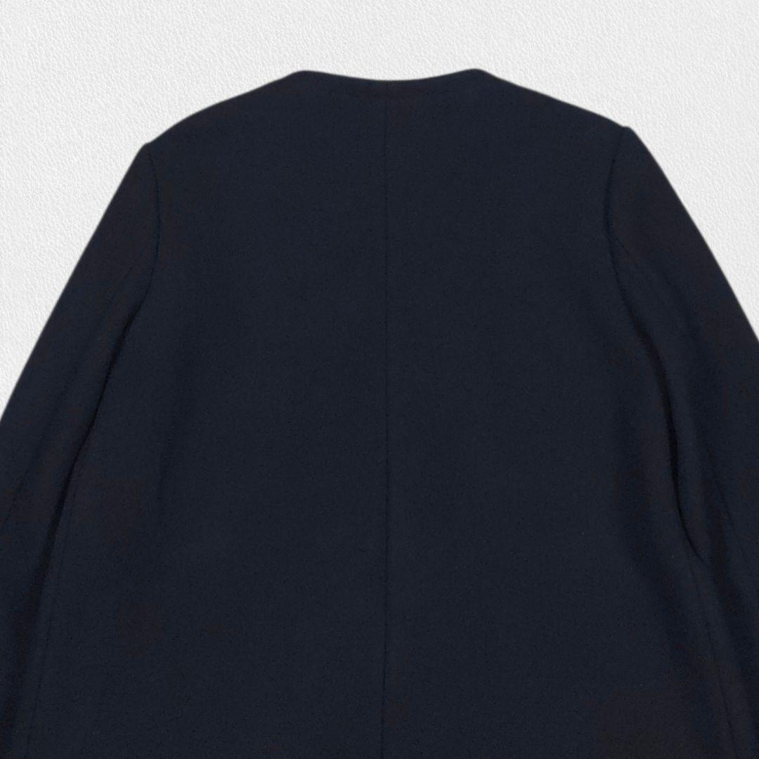 ジャケット・アウター MARNI Black Wool Collarless Coat