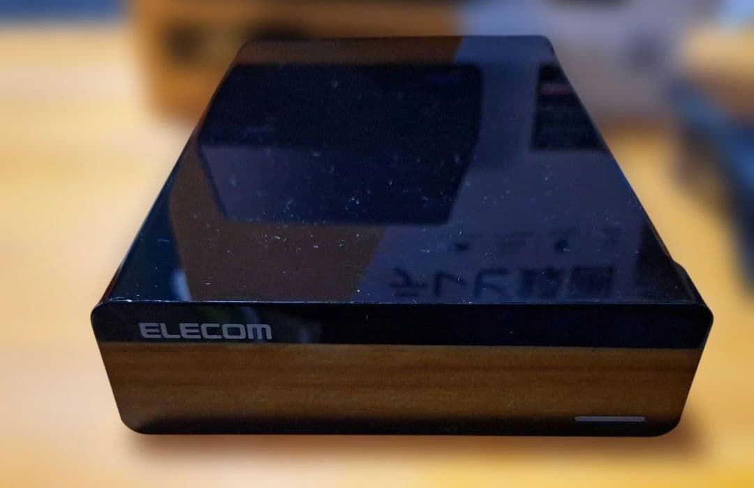 ELECOM 6TB 外付けハードディスク ELD-HTV060UBK