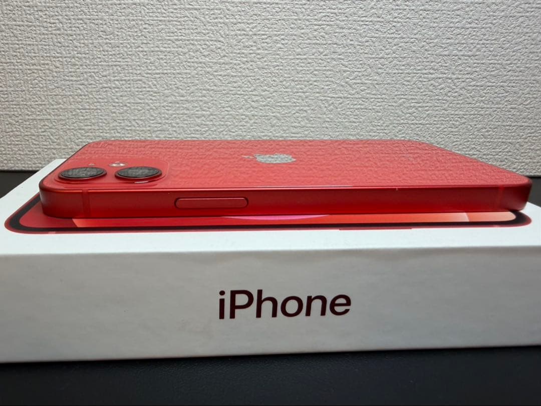 iPhone12miniレッド128G SIMフリー初期化済