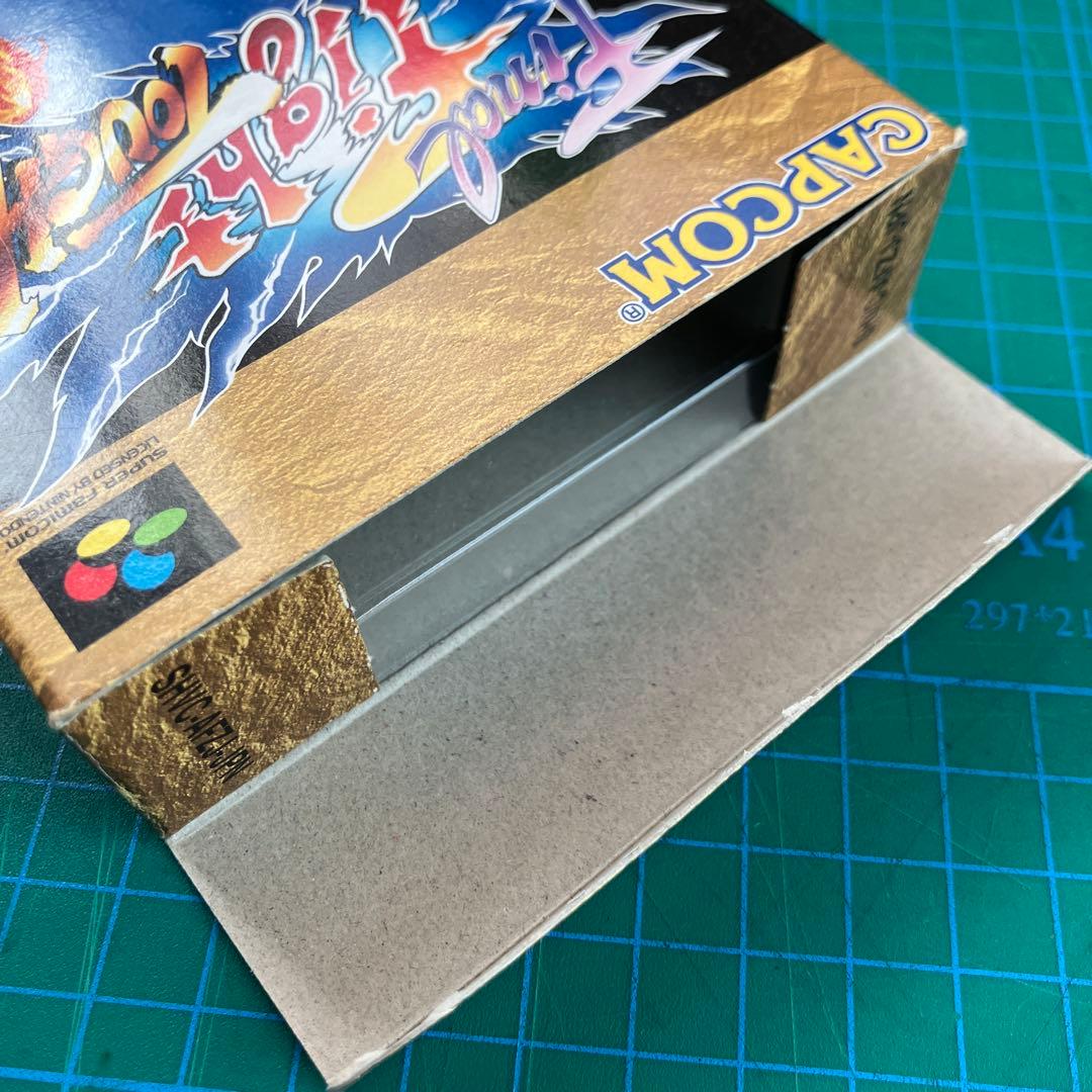 【空箱のみ】 ファイナルファイト タフ スーファミ