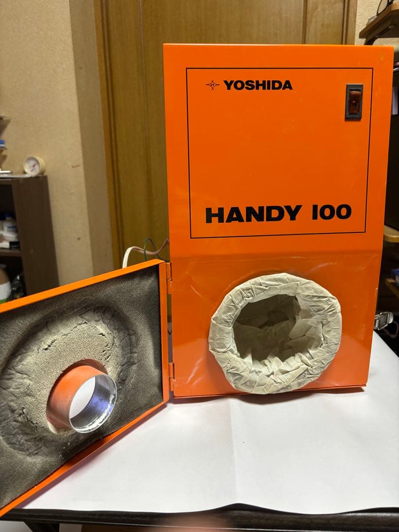ヨシダハンディ100 歯科技工用卓上バキューム　フィッシュマウス付き値段交渉可能