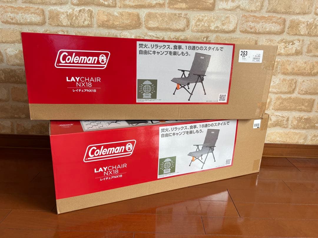 コールマン レイチェア NX18新品未使用品2脚セット