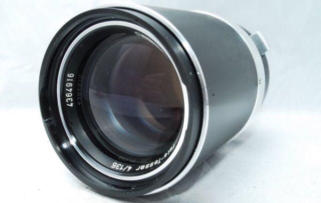 ★CarlZeiss Tele-Tessar4/135★ContaFlex126
