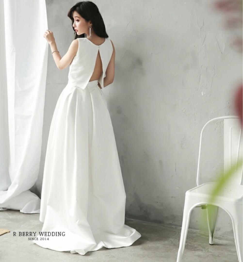 【お値下げ中❣️】R BERRY WEDDING ウェディングドレスXSセパレート