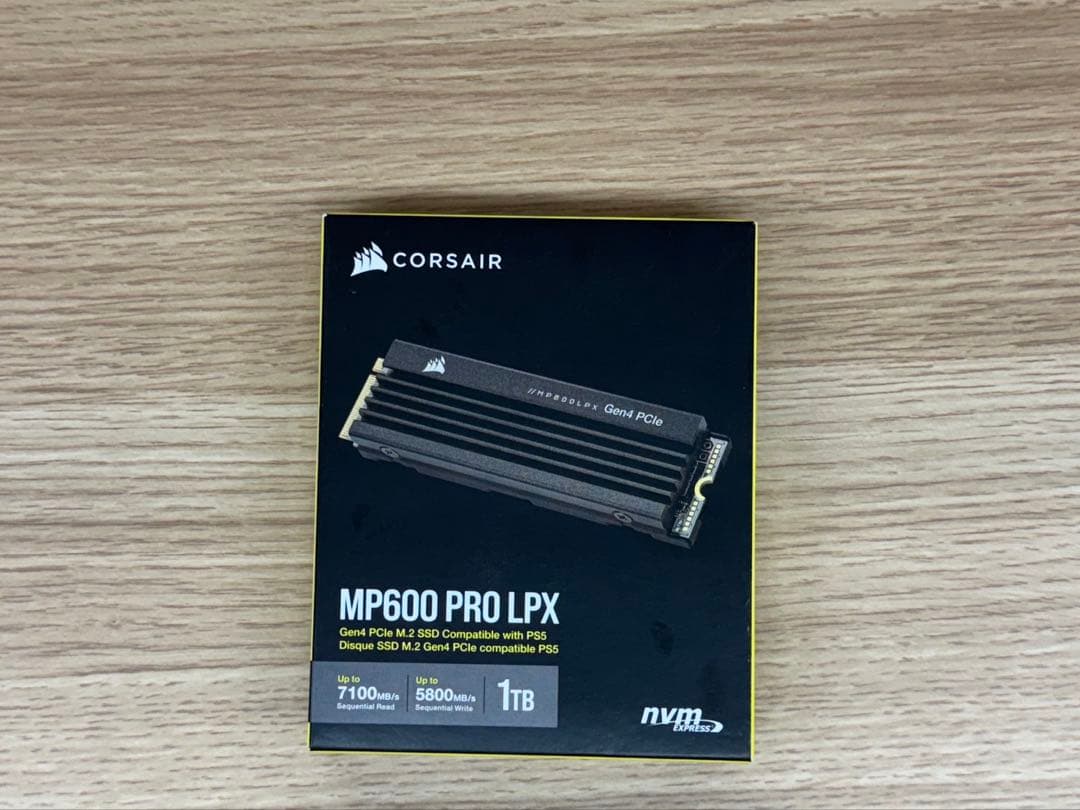 内蔵型SSD CORSAIR MP600 PRO LPX 1TB NVMe SSD