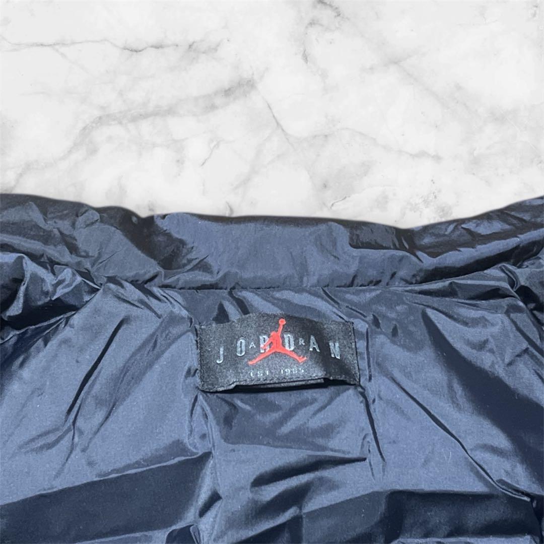 極美品 Jordan/ ダウンベスト ブラック S