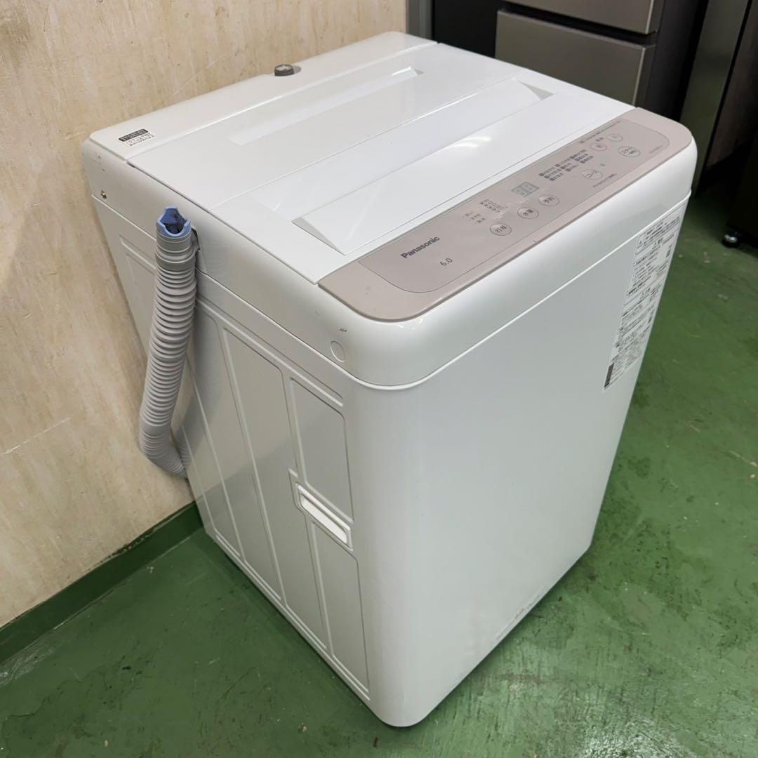 195 送料設置無料 パナソニック　洗濯機　6㌔　22年　一人暮らし