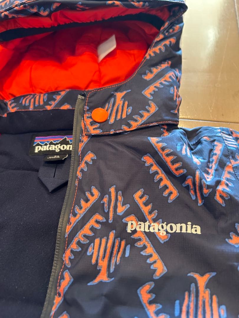 美品　patagonia ベビースノーパイルワンピース　つなぎ　オールインワン
