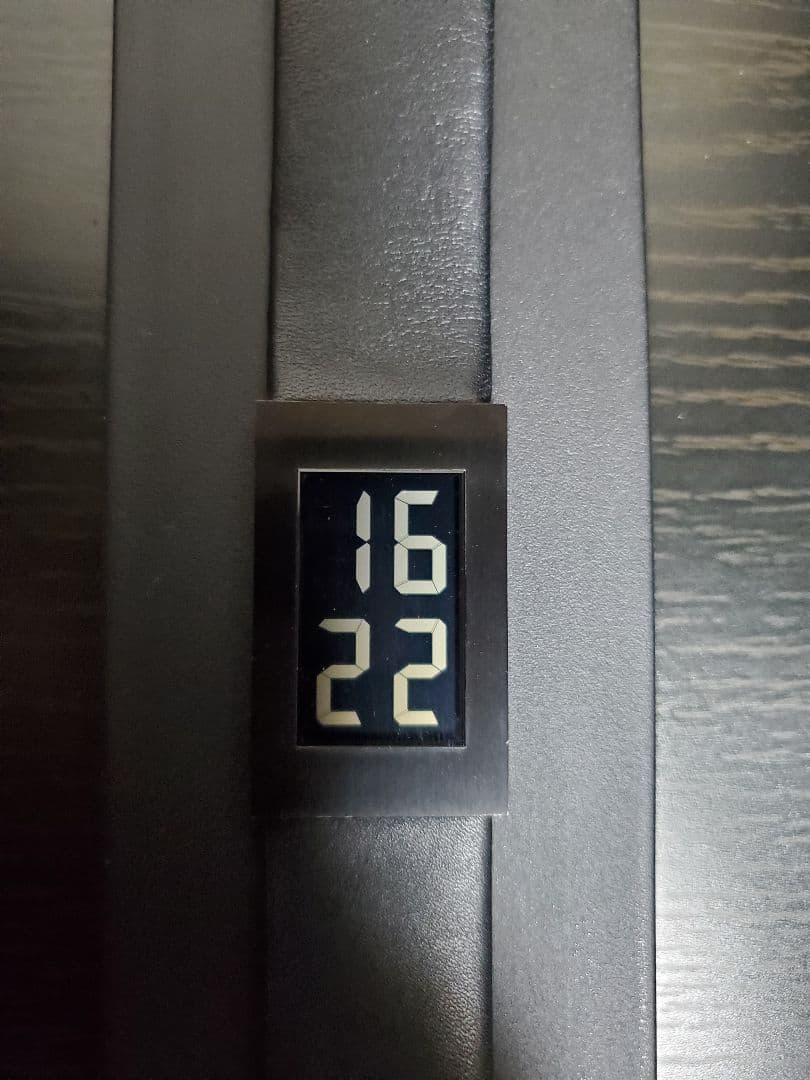 ROSENDAHL 黄金比 腕時計デジタル ブラック フレミングボーハンセン