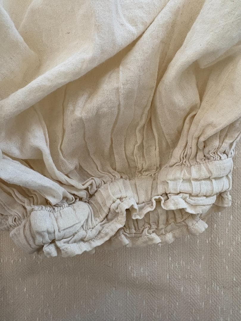 KAPITAL　綿麻 カルメンパンツ バルーンパンツ　サイズ０