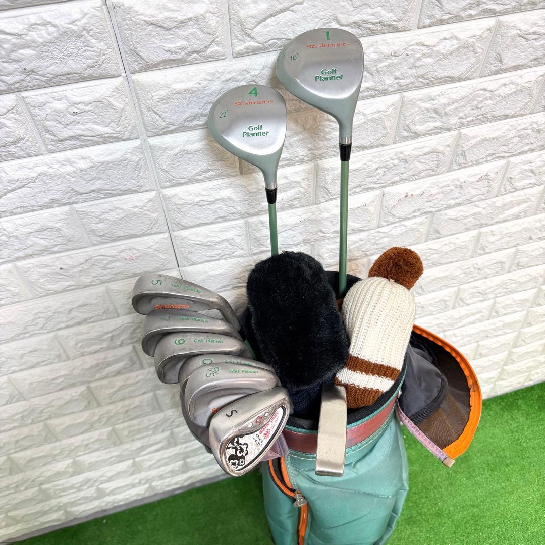 ゴルフセット　初心者応援　ゴルフプランナー　レディース　右打ち　打感良好