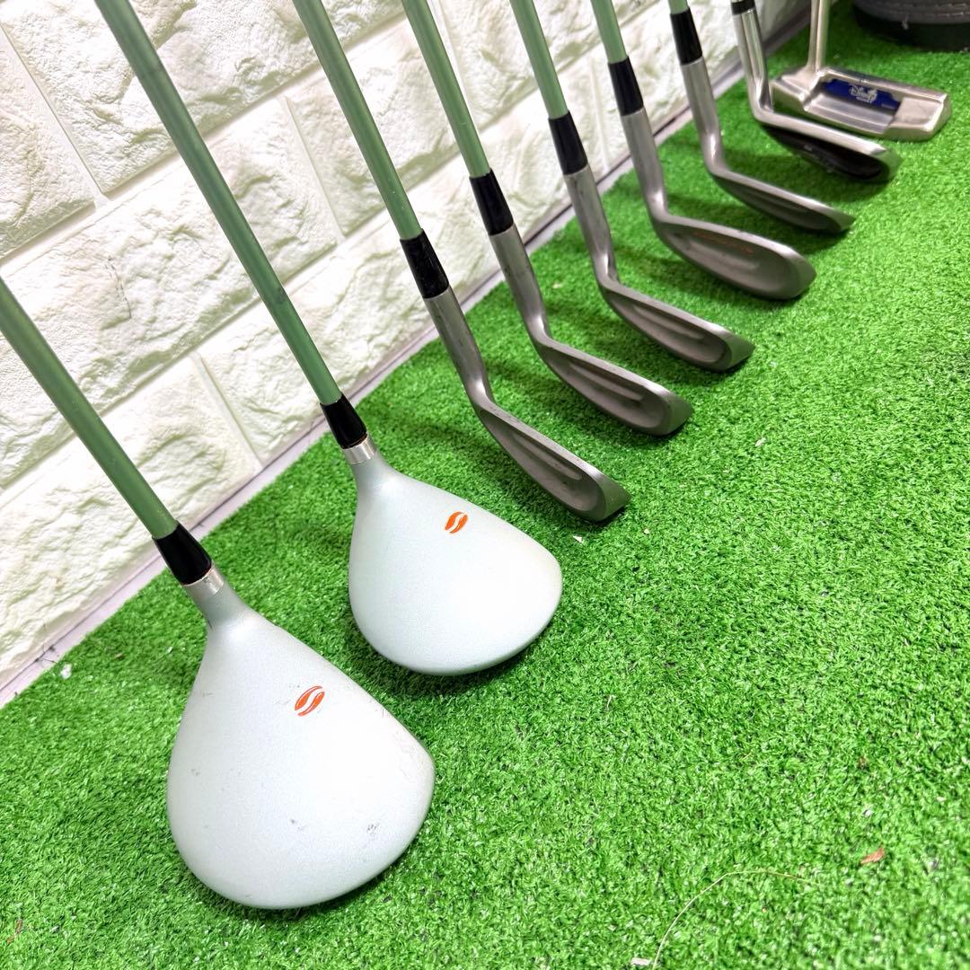 ゴルフセット　初心者応援　ゴルフプランナー　レディース　右打ち　打感良好